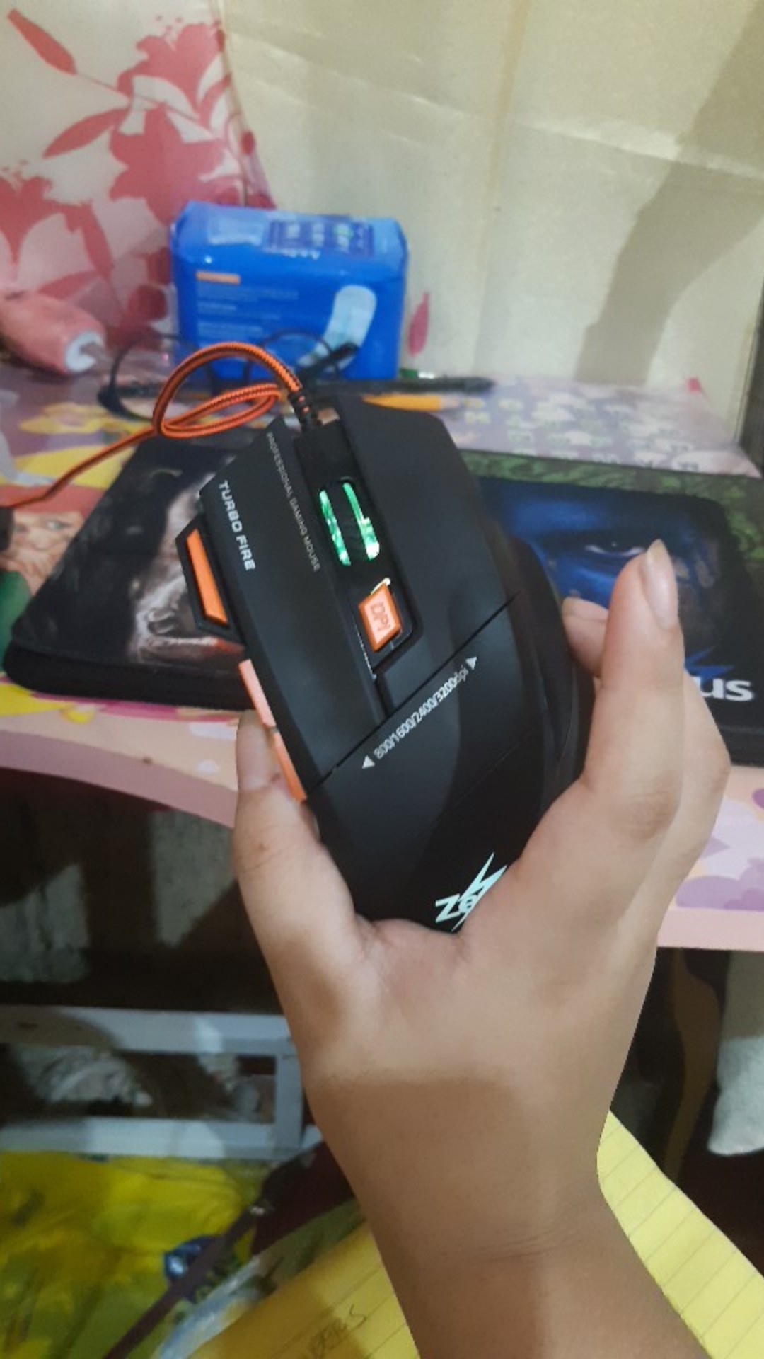 Zeus M330 High Speed Gaming Mouse with Mouse Pad | Shopee Philippines