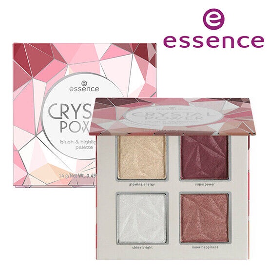 Essence CRYSTAL POWER Blush & Highlight Palette Highlighter and