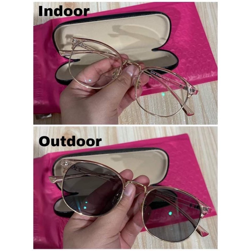 Prescription Eyeglasses with Transition Lens FREE EYEGRADE Shopee