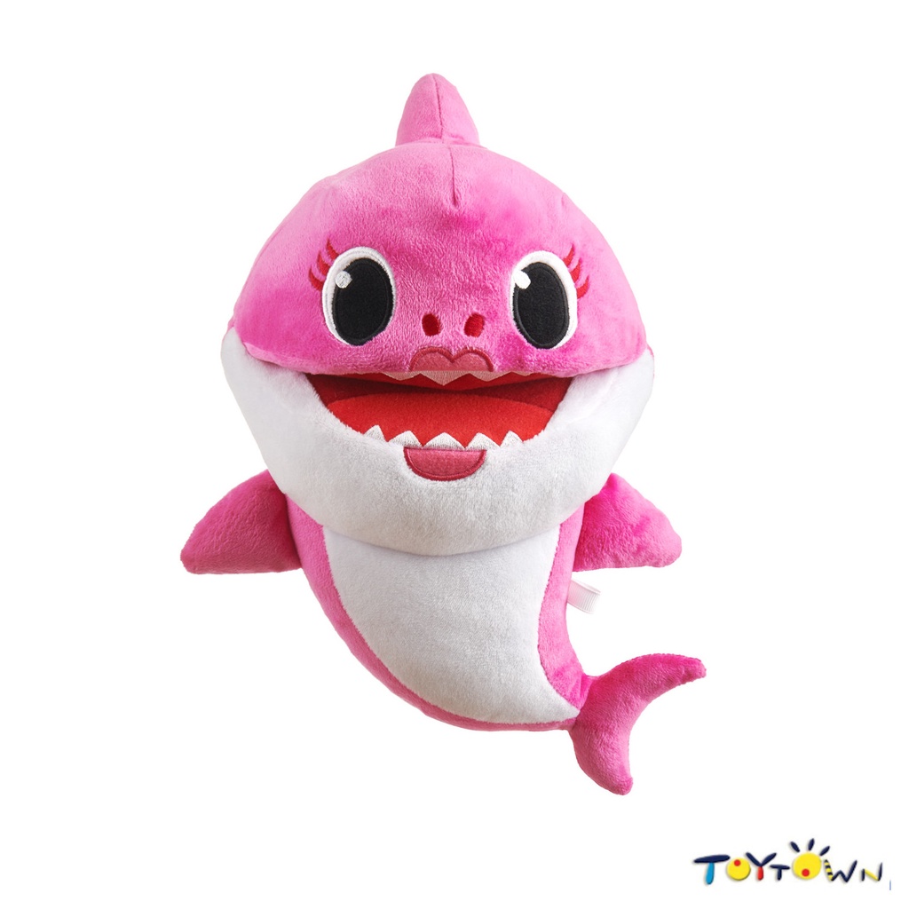 Baby Shark Mother Shark Hand Puppet With Sound ( Tempo Control ...