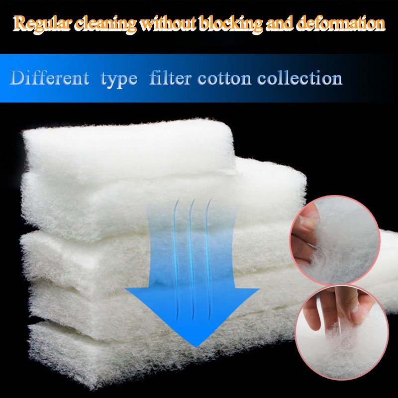 Disposable Filter Cotton Aquarium white cotton high-density ...