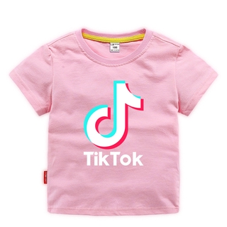 Tiktok Print Kids Girls Short Sleeve T Shirt Bowknot Skirt Bag 3pcs Clothing Set Shopee Philippines - tik tok rose red crop top w skirt roblox