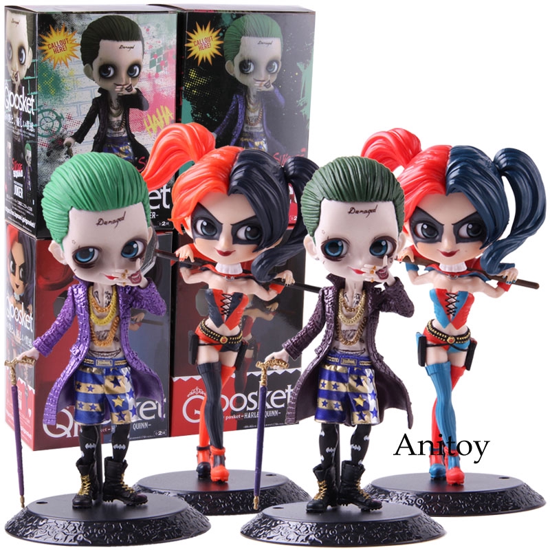 E Disney Princess Q Posket Figures Set Of 2 Harley Quinn Suicide Squad Comic Tv Movie Video Games Toys Hobbies