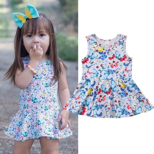 butterfly frock for baby girl