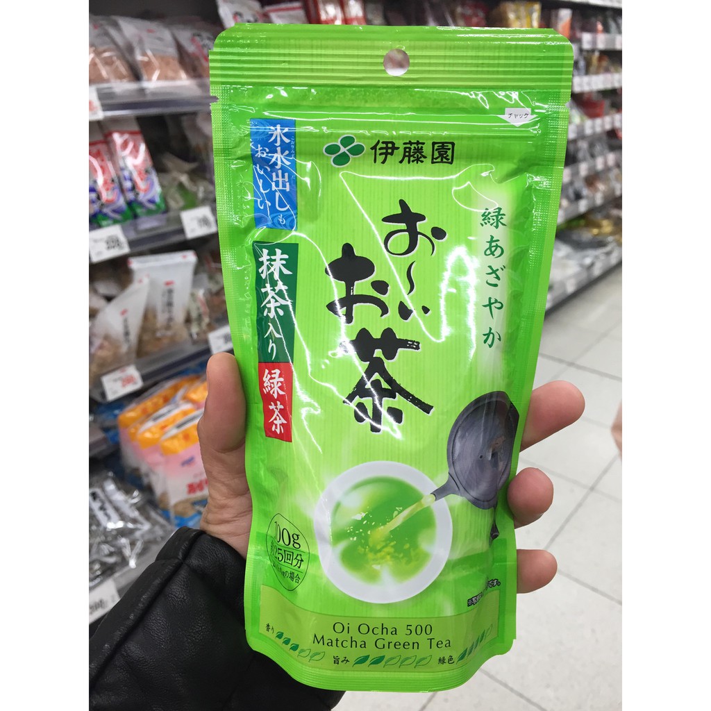 Japanese Ito En Ocha Green Tea Leaf With Matcha 100g Shopee Philippines