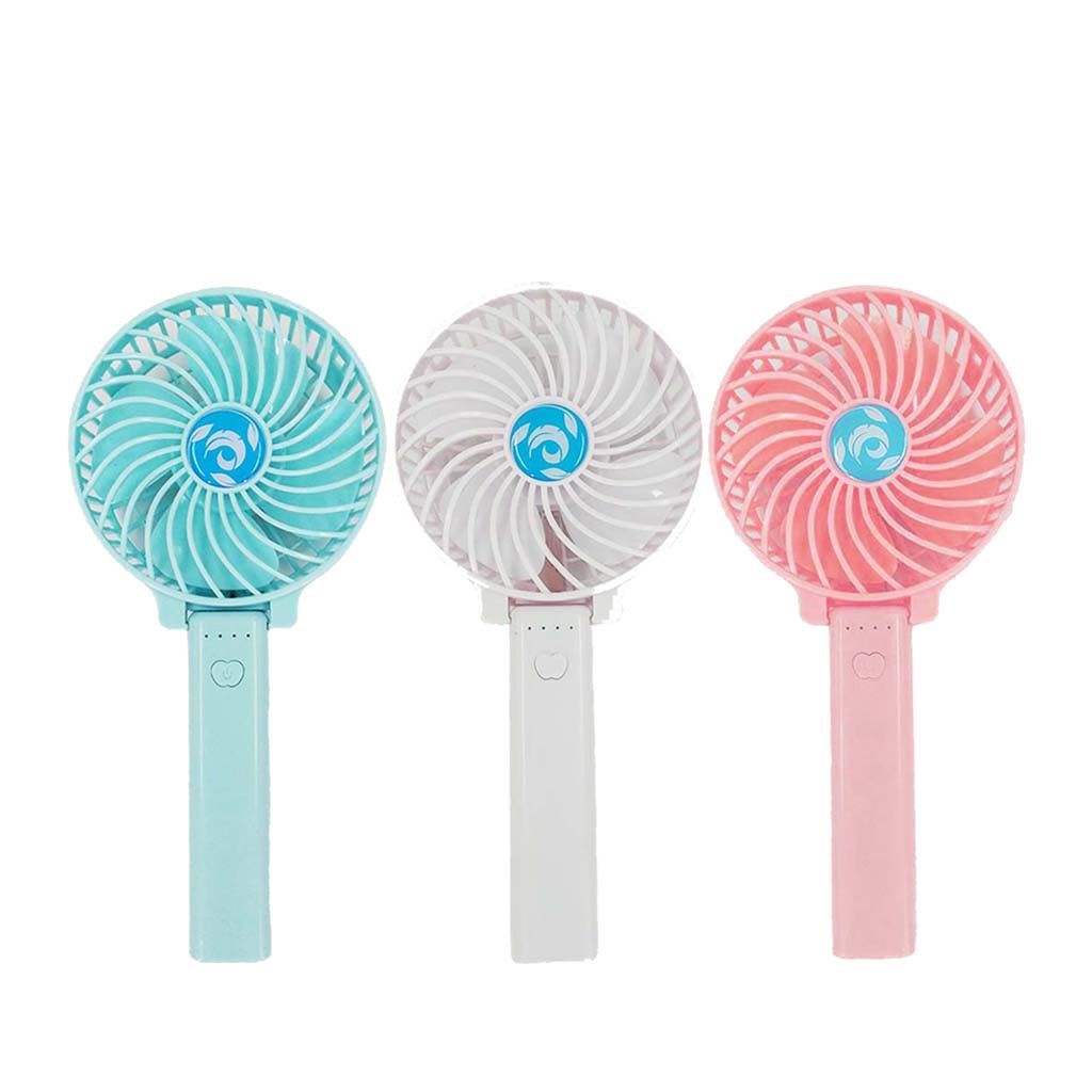 Electric Fan Handy USB Fan Foldable Handle Mini Rechargeable E38