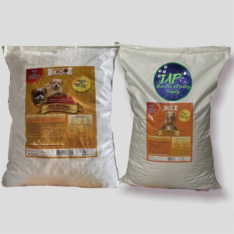 Nico Dog Food for Puppy & Adult 1kg. Shopee Philippines