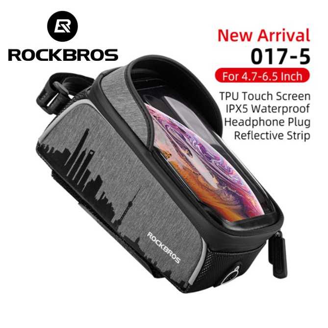 rockbros top tube bag