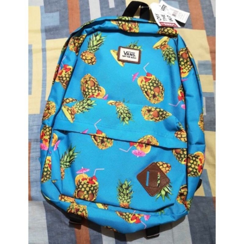 vans backpack pineapple