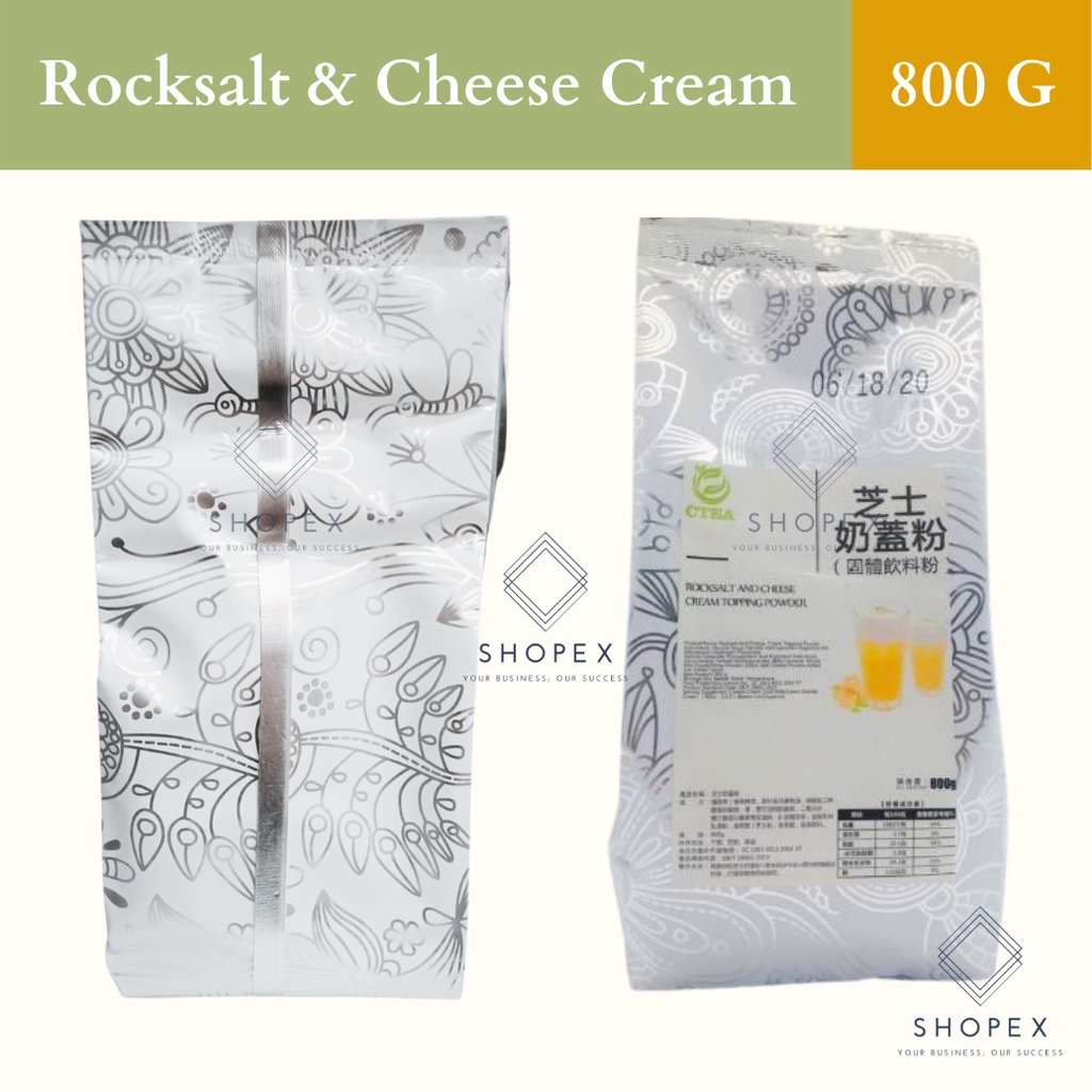 CTEA Rocksalt and Cheese Cream Topping Powder (800g) / Rock salt and