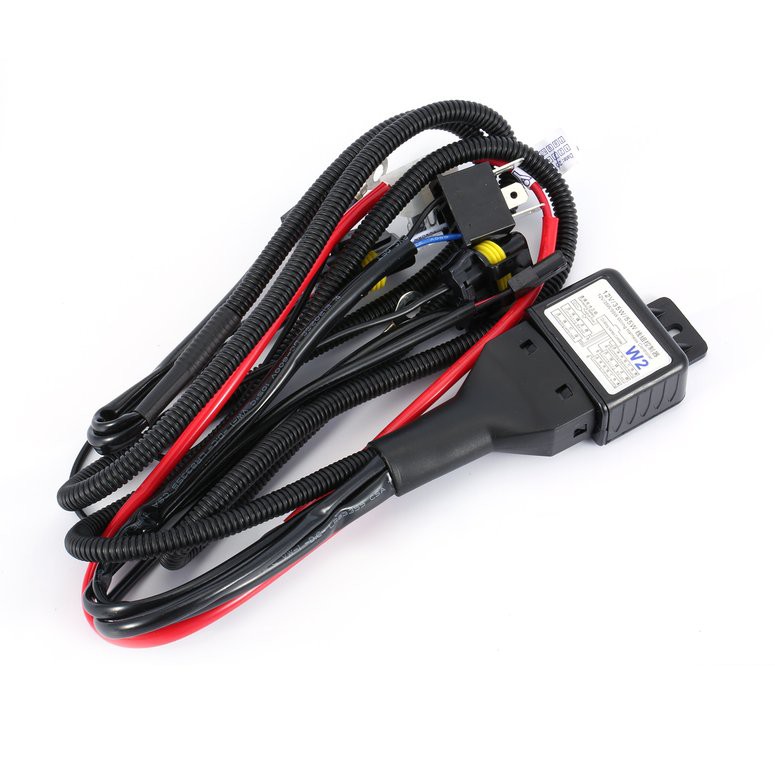 【stock】35W 12V H1 H3 H4 H7 H11 9005 9006 Xenon Headlight Wiring HID