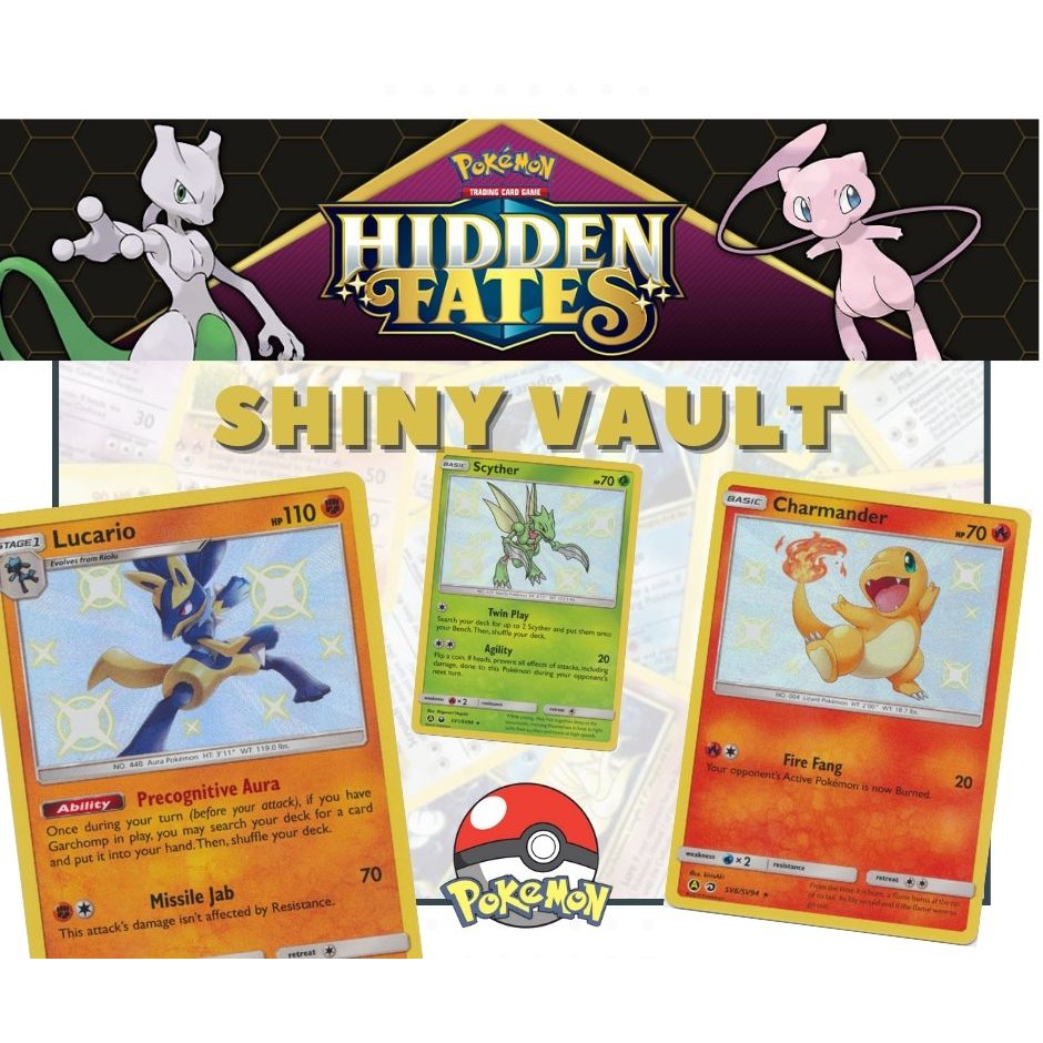 Hidden Fates Shiny Vault Pokemon Tcg Singles Shopee Philippines