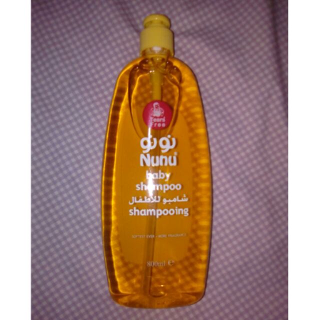 nunu baby shampoo