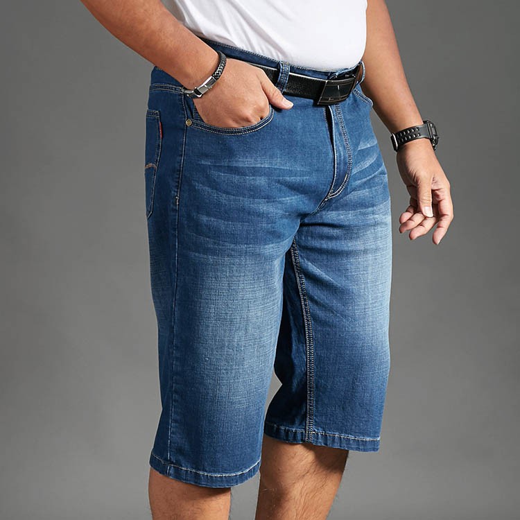 mens stretch jeans shorts