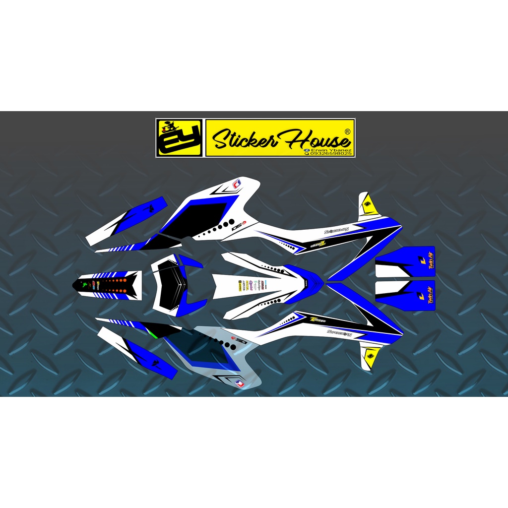 Rusi KRY 150/200 Decals Laminated | Shopee Philippines