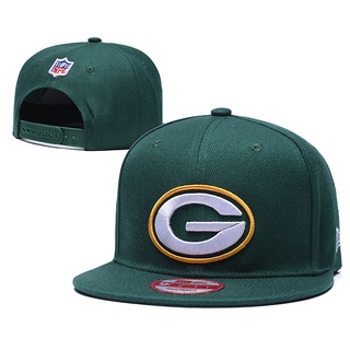 NFL Green Bay Packers Cap Snapback Cap Running Cap Plain Cap for Men #2