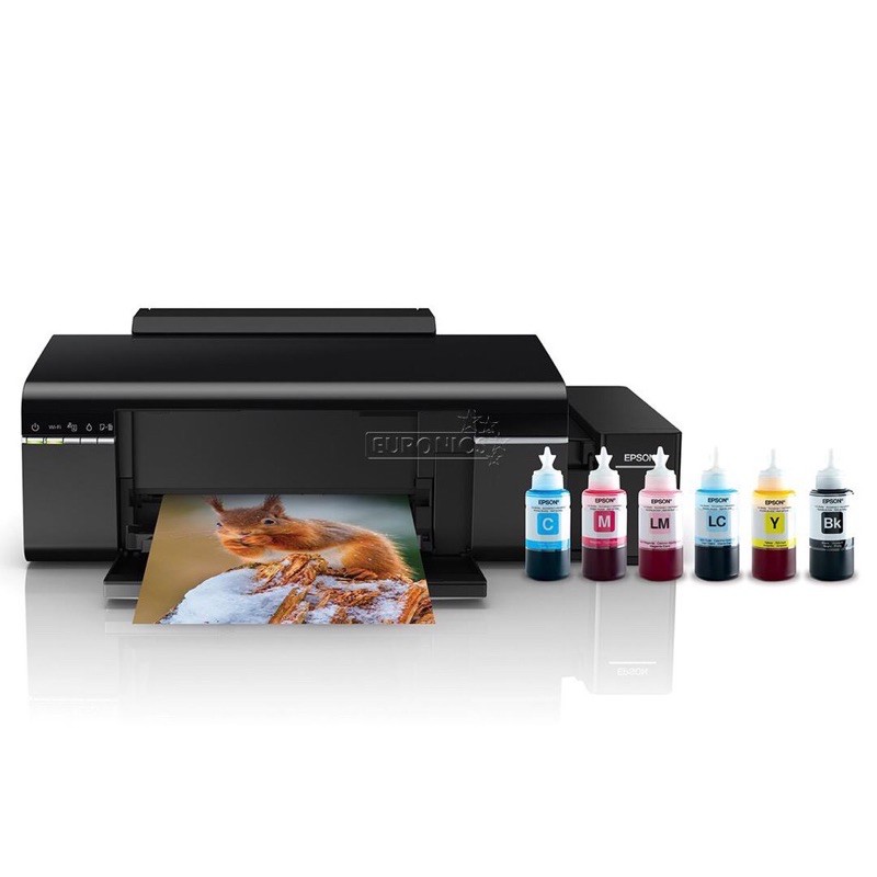 EPSON L805 PRINTERTH Original ink with 6 colors | Shopee Philippines