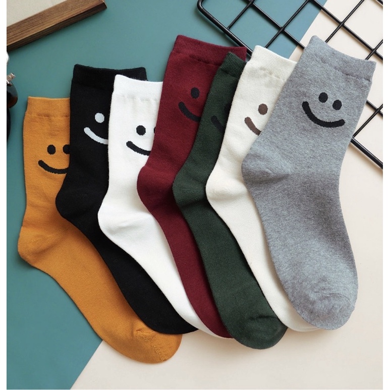 Korean Socks - Smile Icon Socks - Iconic Socks | Shopee Philippines