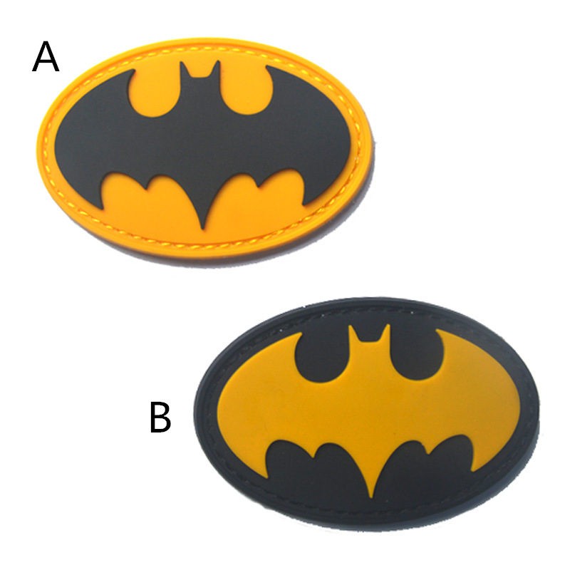 PVC Batman tactical military patches badges stickers backpack bag with  supplies accessories | Shopee Philippines