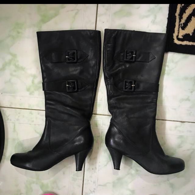hush puppies knee high boots