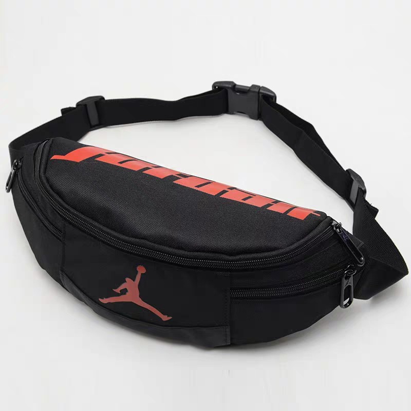 W&S #2061 Jordan Canvas Belt Bag Waist Fanny Pack Crossbody Sport Bag ...