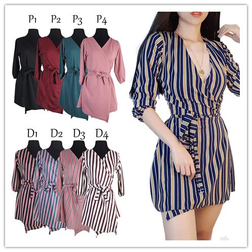 shopee wrap dress