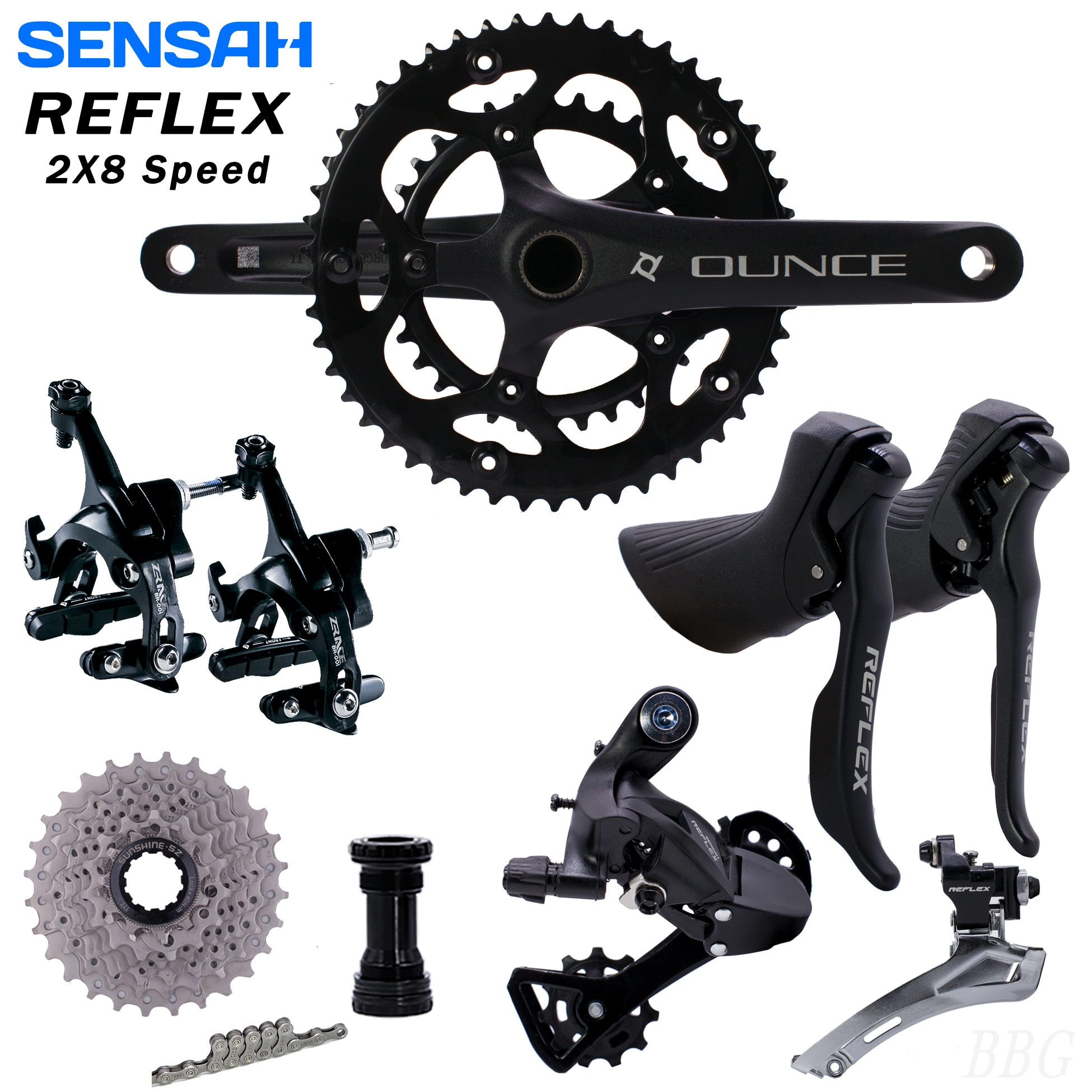 sensah crankset