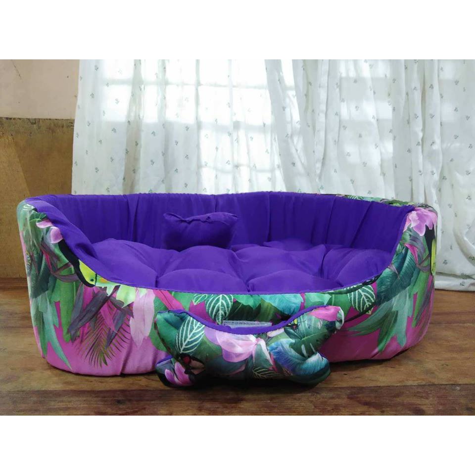 purple pets dog bed