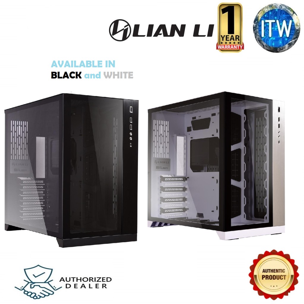 Lian Li Pc 011 Dynamic Tempered Glass Chasis Body Secc Atx Mid Tower Gaming Pc Case Shopee Philippines
