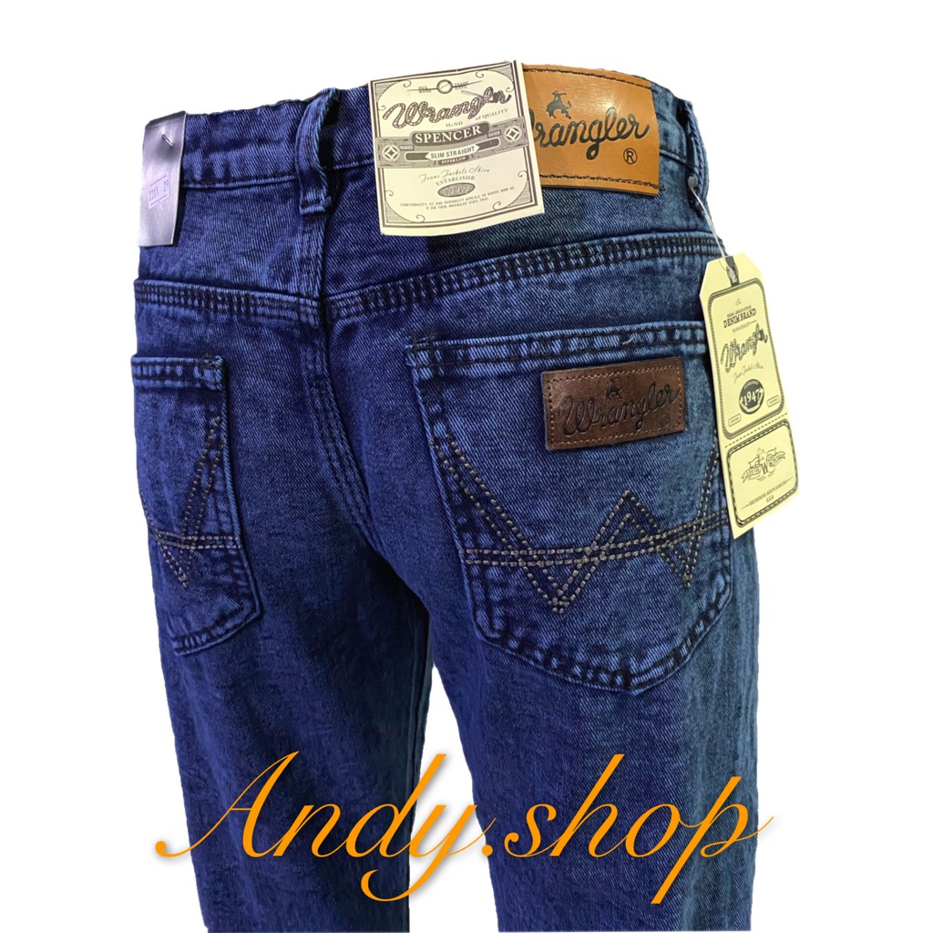 2201# Wrangler Men's pants skinny Acid Blue denim 2201# | Shopee Philippines