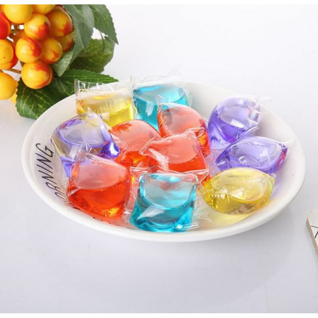 Laundry Pod Lasting Fragrance Cleaner Stains 8 Times Concentrated ...