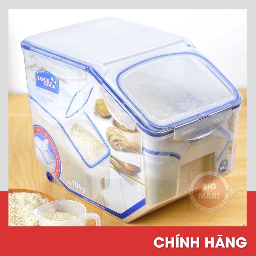 Lock & LOCK Rice Container HPL510 10kg Shopee Philippines
