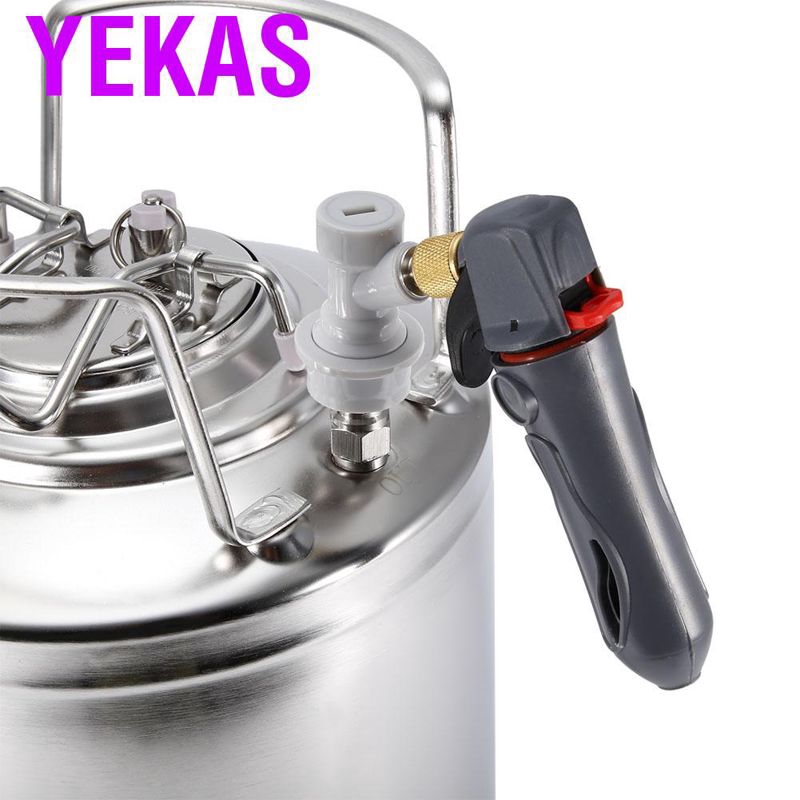 6L 6L 10L 12L Beer Keg,Stainless Steel Coke Beer Keg with Nonadjustable ...