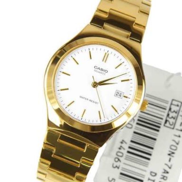 Casio Mtp-1170 Gold Plated Watch For Men 100% Authentic | Shopee Philippines
