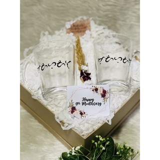Clear Mugs Couple or Double Personalized in Curated Box #2