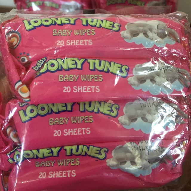 looney tunes baby wipes