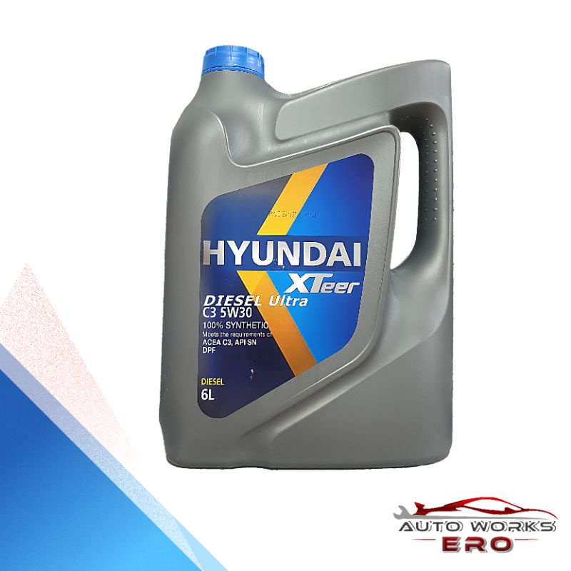 Hyundai Xteer 5w30 100% Synthetic Diesel Motor Oil | Shopee Philippines