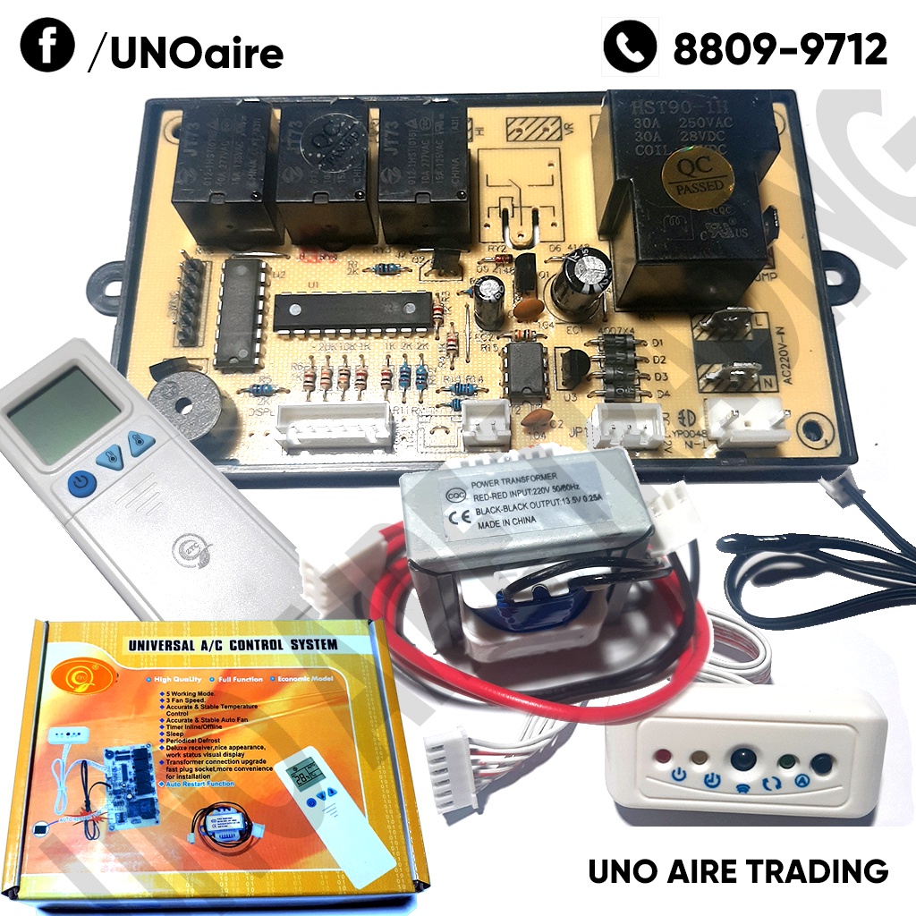 Universal Board AC/ Aircon Controller System with Remote FOR ANY BRAND