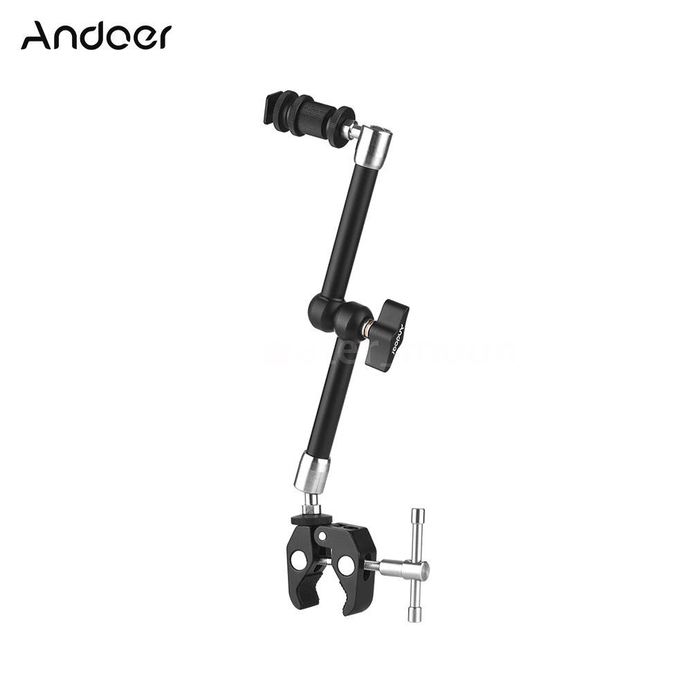 Andoer 11" Stainless Steel Articulating Friction Arm with Adjustable