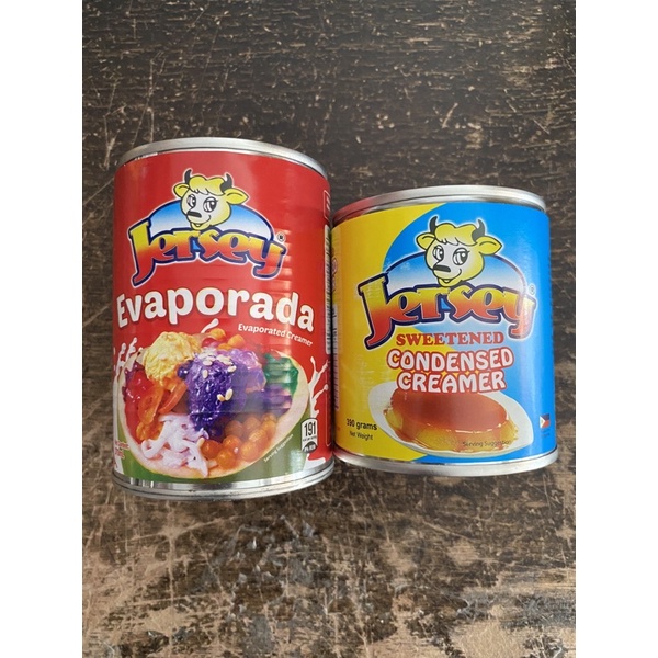 Jersey Evaporated Creamer 370ml / Condensed Creamer 390g Evaporated