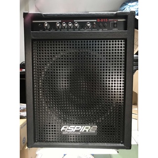 Spot goods! !Aspire Amplifier B-815 150W Peak (100RMS) Bass Guitar SN0V #1