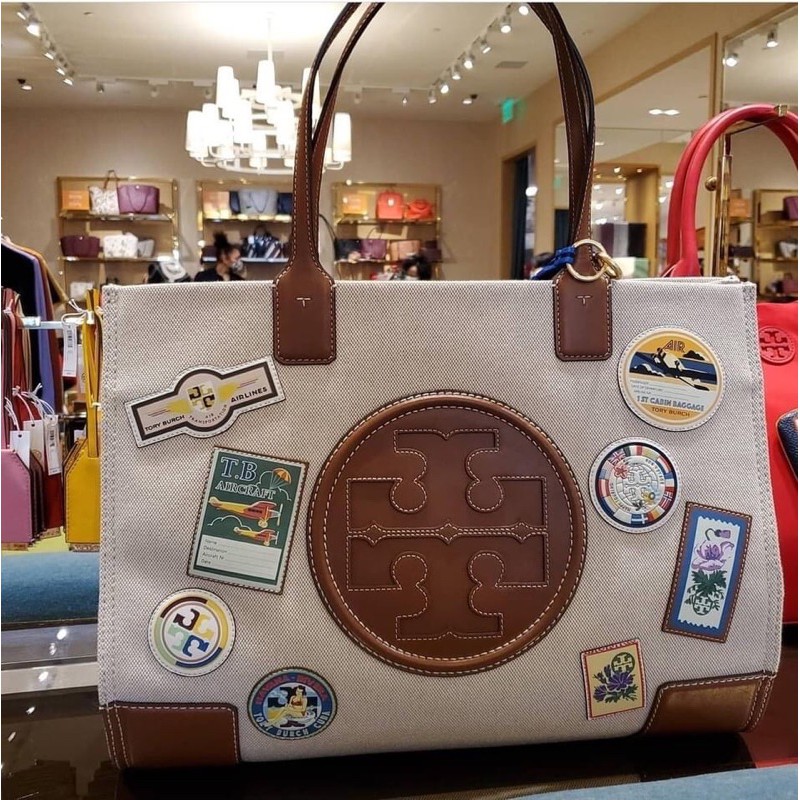 New!! Tory Burch Ella Patch Tote Bag | Shopee Philippines