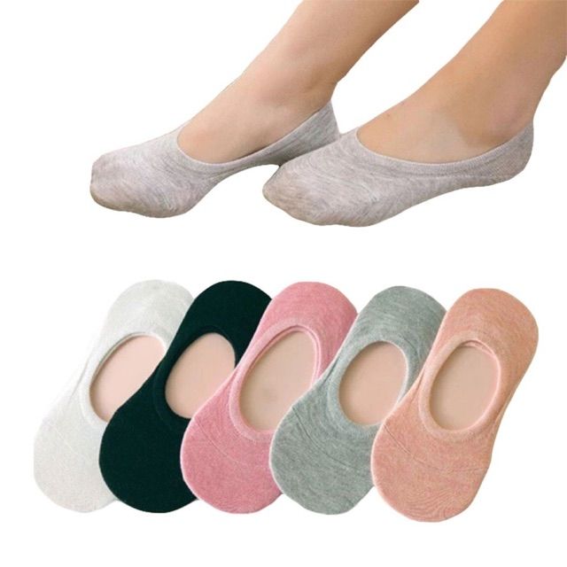 3Pair Cotton Footsocks With Gel High Quality CF | Shopee Philippines