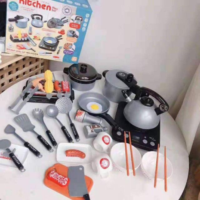 home kitchen play set