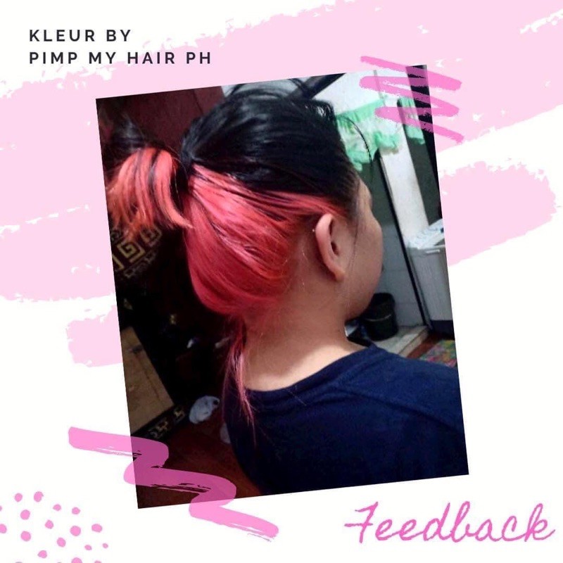 Strawberry pink hair color | Shopee Philippines