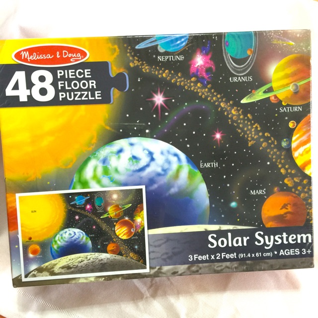 melissa and doug solar system puzzle