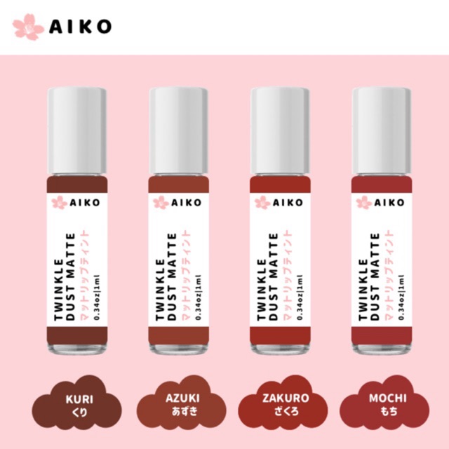 Aiko Twinkle Dust Matte Lip Tint Shopee Philippines
