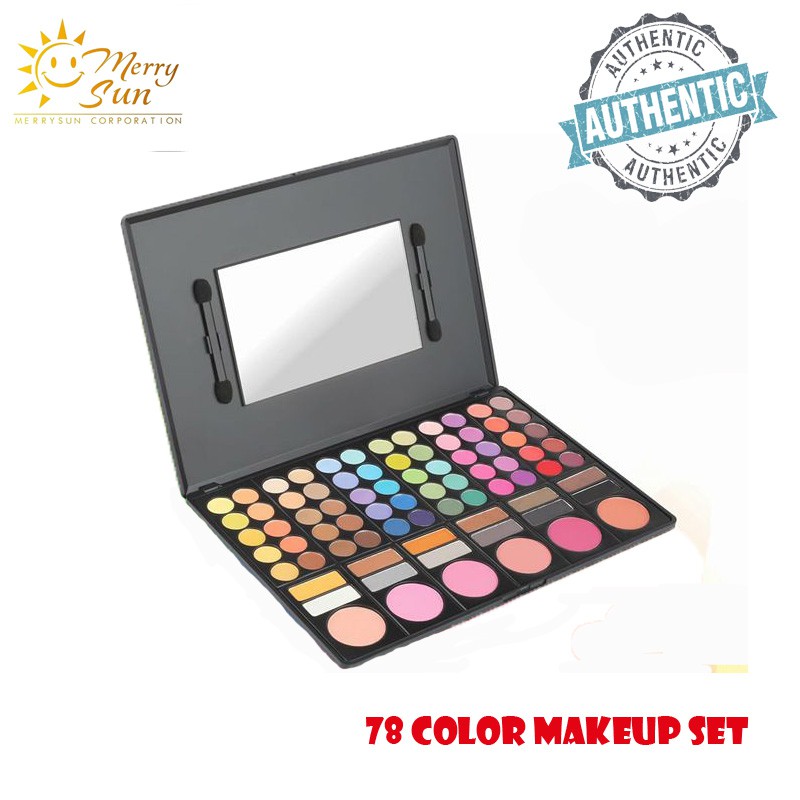 Merry Sun 78 Color Pallet Revolution Makeup Set 100 Authentic Shopee Philippines