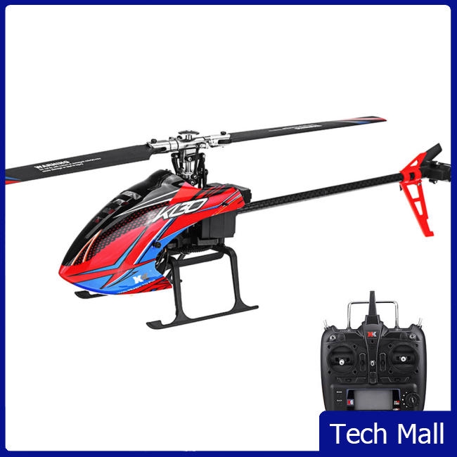flybarless rc helicopter