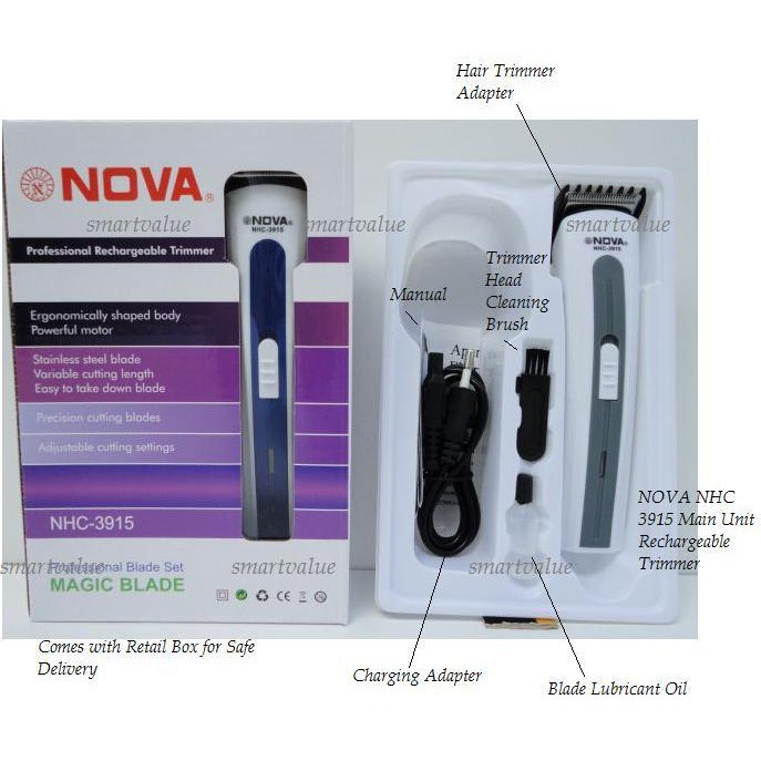 nova hair trimmer for men